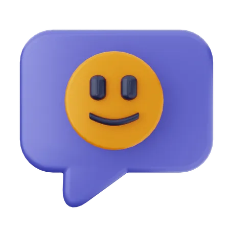 Discuter avec des emoji  3D Icon