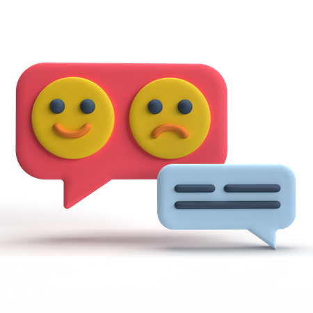 Chat Emojis  3D Icon