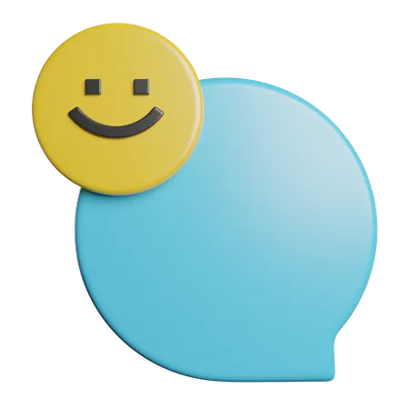 Chat de emoticones  3D Icon