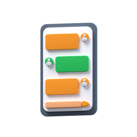 Discussion en ligne  3D Icon