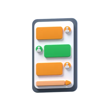 Discussion en ligne  3D Icon