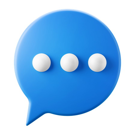 Chat en vivo  3D Icon