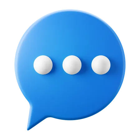 Chat en vivo  3D Icon