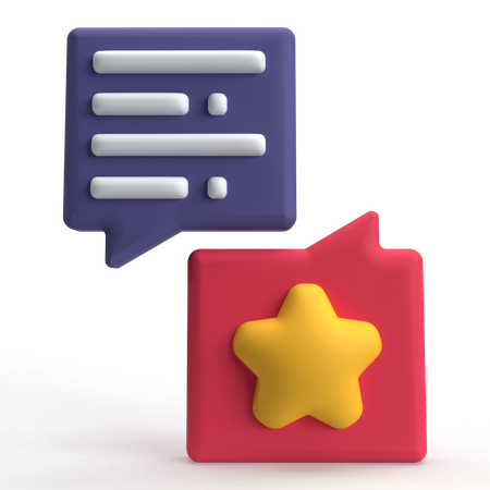 Chat favorito  3D Icon