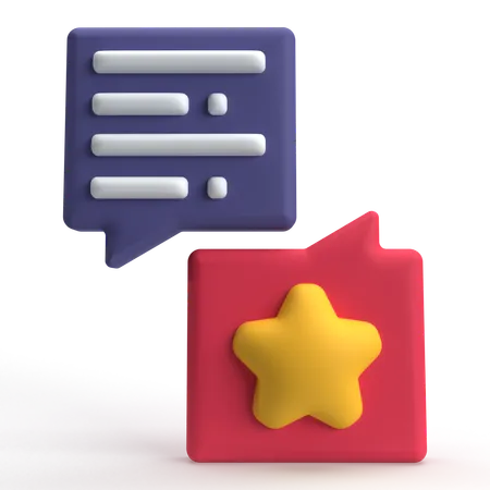 Chat favorito  3D Icon