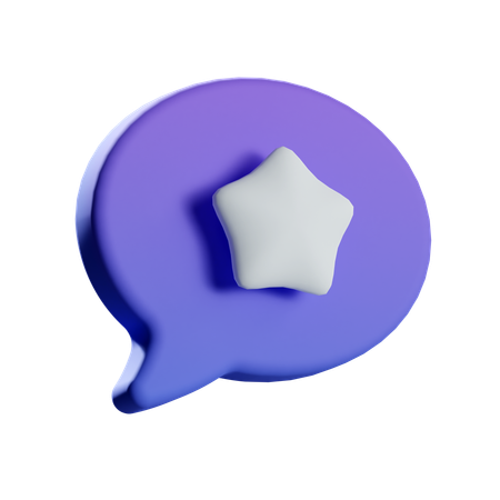 Chat favorito  3D Icon