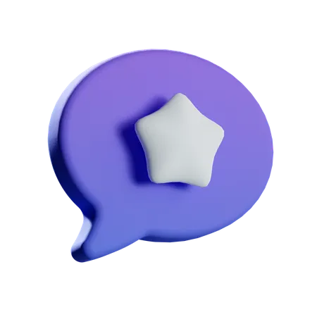 Chat favorito  3D Icon