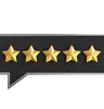 Chat Five Star Rating
