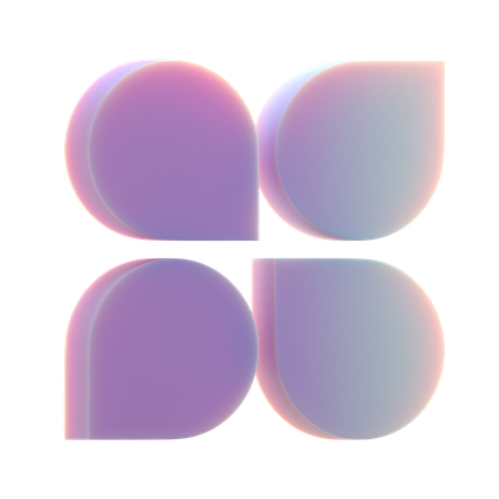 Chat Flower 2  3D Icon