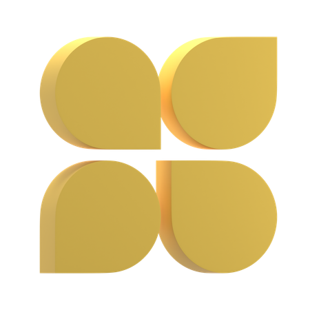 Chat Flower  3D Icon