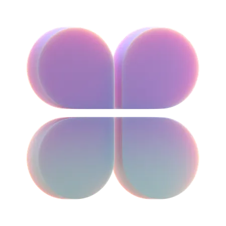 Chat Flower  3D Icon