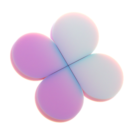 Chat Flower  3D Icon