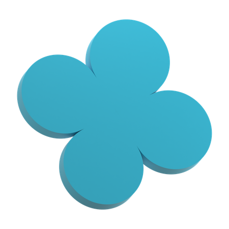Chat Flower  3D Icon