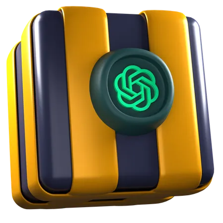 Chat Gpt Box  3D Icon
