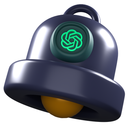 Chat Gpt Notification  3D Icon