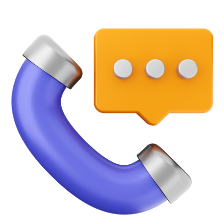 Chat Helpdesk  3D Icon