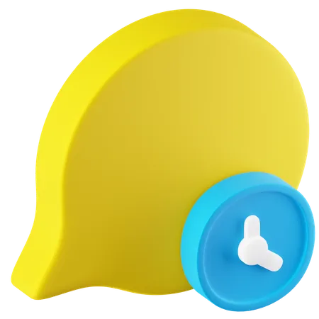 Chat History  3D Icon