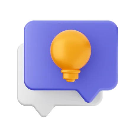 Chat-Idee  3D Icon