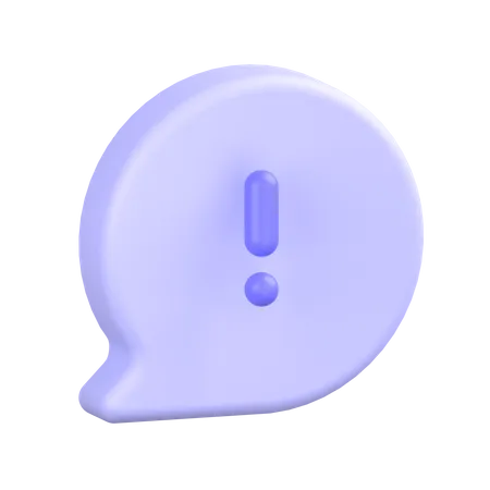 Chat-info 3D Icon