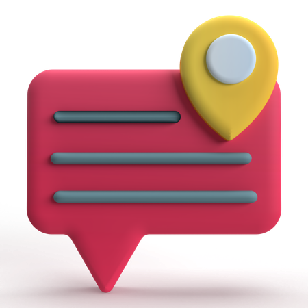 Emplacement de discussion  3D Icon