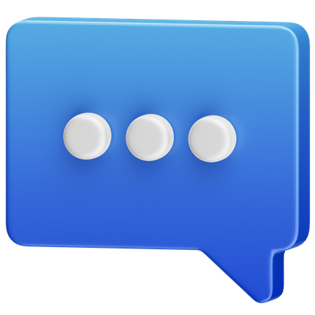 Chat-Nachricht  3D Icon