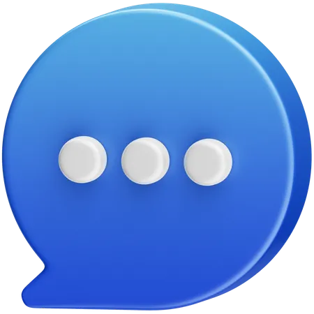 Chat-Nachricht  3D Icon