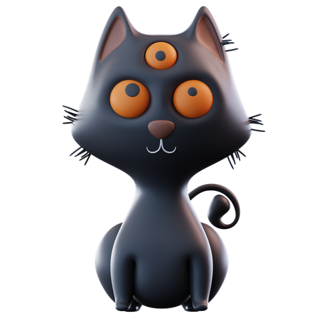 Chat noir  3D Icon