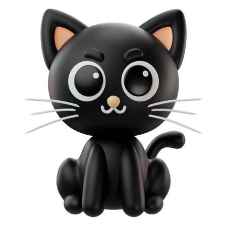 Chat noir  3D Icon