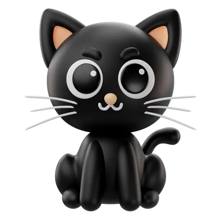 Chat noir  3D Icon