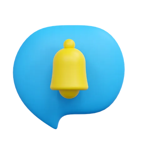 Chat notification  3D Icon