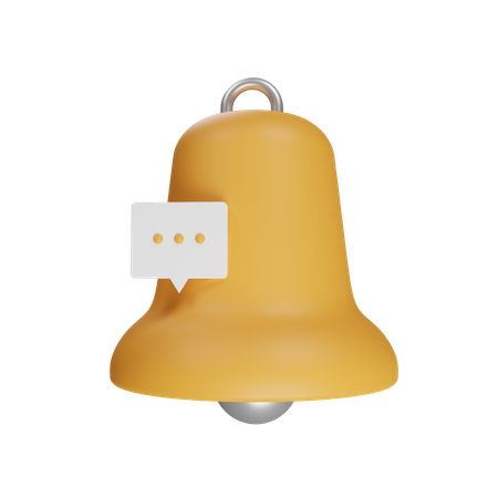 Chat Notification  3D Illustration