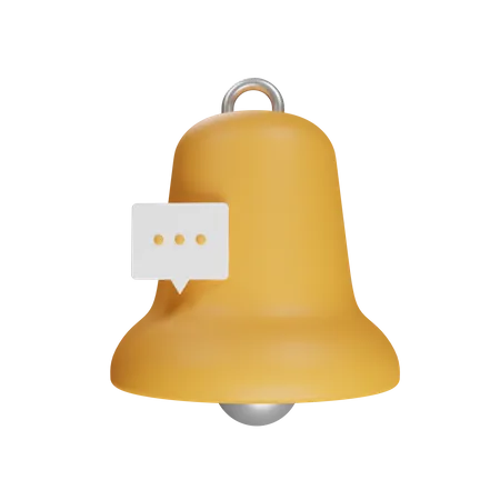 Chat Notification  3D Illustration