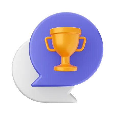Chat Reward  3D Icon