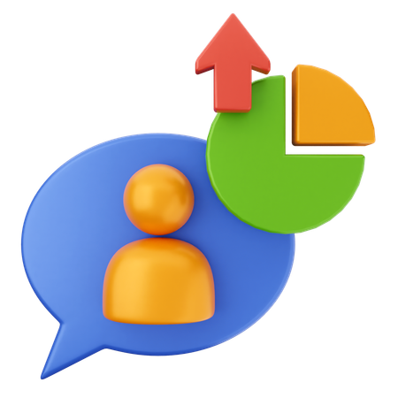 Chat Seo  3D Icon