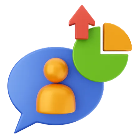 Chat Seo  3D Icon