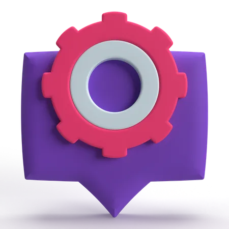 Chat Setting  3D Icon