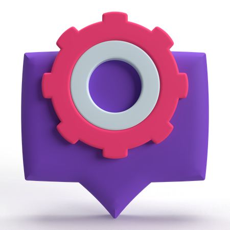 Chat Setting  3D Icon