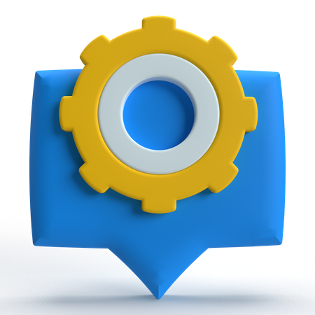 Chat Setting  3D Icon