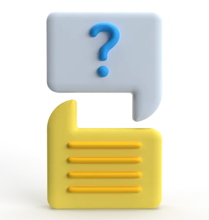 Chat Talk  3D Icon