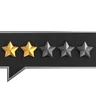 Chat Two Star Rating