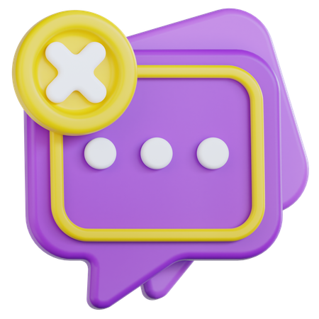 Charla vacía  3D Icon