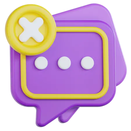 Charla vacía  3D Icon