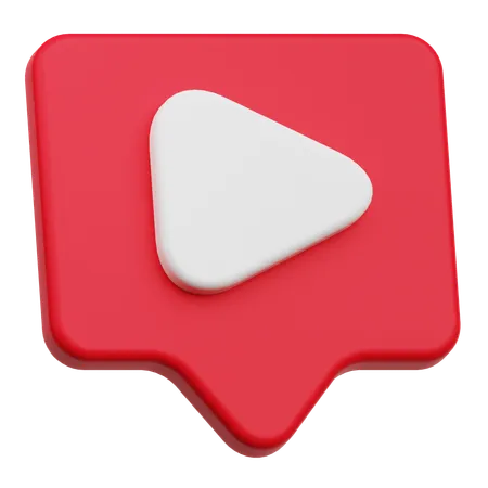 Chat vidéo  3D Icon