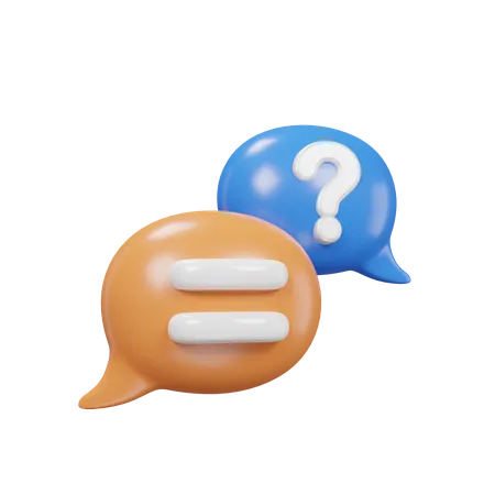 Chat with shop  3D Icon