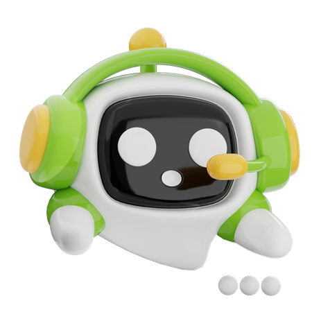 Bot de bate-papo  3D Icon