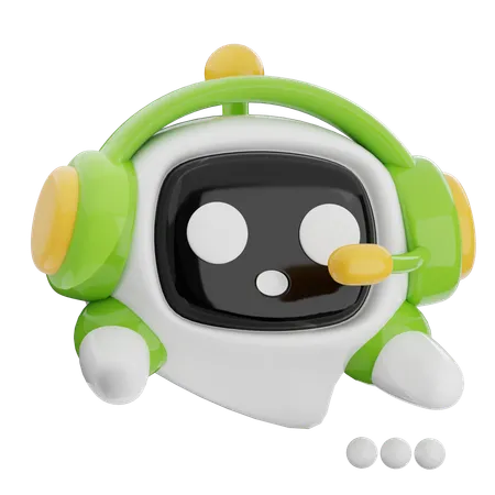 Bot de bate-papo  3D Icon