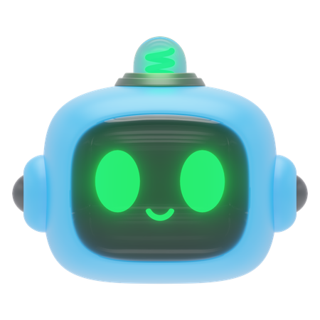 チャットボット  3D Icon