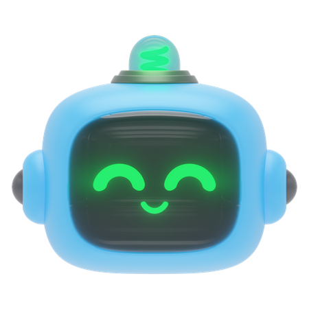 チャットボット  3D Icon