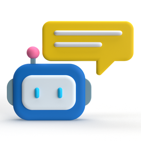 Chatbot  3D Icon