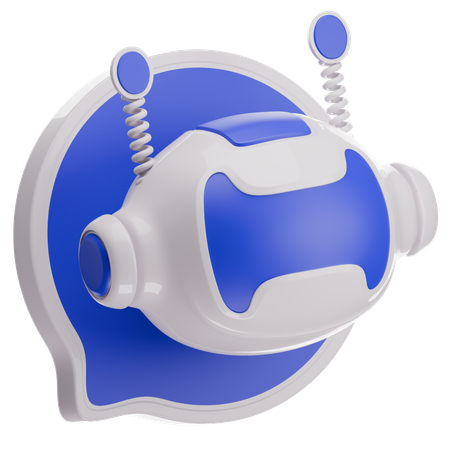 Bot de bate-papo  3D Icon